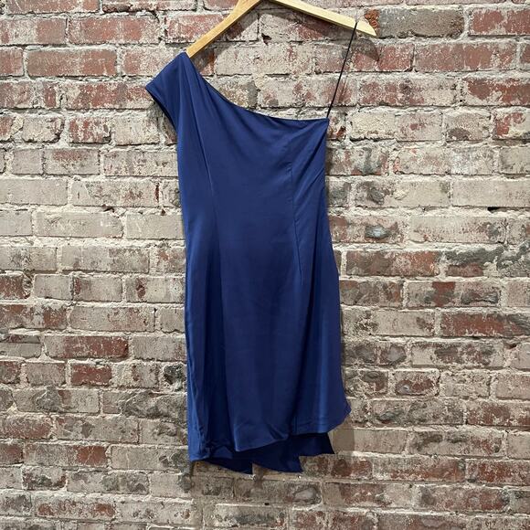 Sachin + Babi Athena One Shoulder Dress Size 4 - Picture 3 of 5